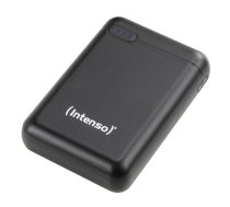 Intenso Powerbank XS10000 melns 10000 mAh ieskaitīts USB-A uz Type-C