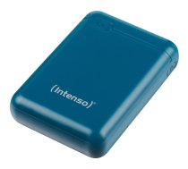Intenso enerģijas banka XS10000 tirkīza 10000 mAh ieskaitant USB-A uz Type-C