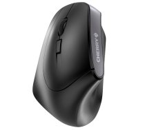 Cherry MW 4500 Ergonomiska bezvadu pele, 1200 DPI, Bezvadu, Ergonomiska, Kreiļiem, Melna