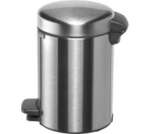 Brabantia NewIcon 3L pedāļa atkritumu tvertne, matēts tērauds