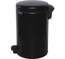Brabantia Newicon Pedāļa Atkritumu Tvertne 12.0L melna matēta