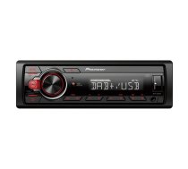 Pioneer MVH-130DAB Auto Radio ar 4 x 50W DAB+ un USB Atskaņošanu
