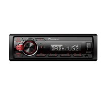 Pioneer MVH-130DABAN Auto Radio ar 4 x 50W DAB+ un USB Atskaņošanu, ar DAB Antenu