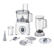 Bosch MCM3200W MultiTalent 3 virtuves kombains, 800W, 2.3L bļoda, ar dažādiem piederumiem smalcināšanai un griešanai