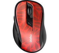 Rapoo M500 tumšs sarkans Multi-Mode Bezvadu Pele