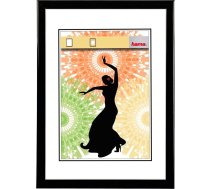 Hama Madrid melns 20x30 plastmasas rāmis 66487