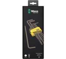Wera 950/13 Hex-Plus Imperial 1 leņķa atslēgu komplekts BlackLaser