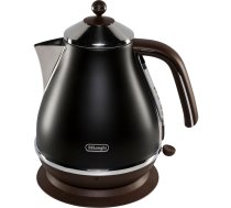 DeLonghi KBOV 2001 BK Icona Vintage elektriskā tējkanna, melna, 1.7L, 2000W