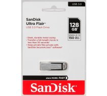 SanDisk Cruzer Ultra Flair 128GB USB 3.0 150MB/s SDCZ73-128G-G46 USB zibatmiņa