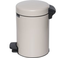 Brabantia Newicon Pedāļa Atkritumu Tvertne 3L maigi bēša