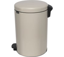 Brabantia NewIcon 20L pedāļa atkritumu tvertne, maigi bēša