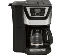 Russell Hobbs 22000-56 Victory kafijas automāts ar dzirnaviņām, 12 tases, melns