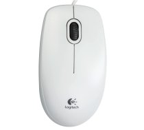 Logitech B100 Optiskā USB pele balts OEM