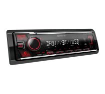 Kenwood KMMBT408DAB Auto Radio ar 4 x 50W DAB+, Bluetooth un USB Atskaņošanu