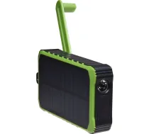 Denver Powerbank Solar PSO-10012 10000mAh + rokas manivela dināmo