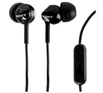 Sony MDR-EX110AP Ausīs Ieliekamās Austiņas ar Mikrofonu, Melnas