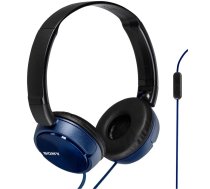 Sony MDR-ZX310AP Austiņas ar Mikrofonu, Pāri Ausīm, Vadu, Zilas