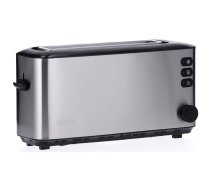 Severin AT 2515 garo spraugu tosteris – 1400W, 2 garas spraugas, papildu pacelšanas funkcija, sudraba.