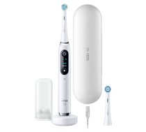 Oral-B iO Series 9N elektriskā zobu birste, White Alabaster JAS22, 7 tīrīšanas režīmi, AI vadība