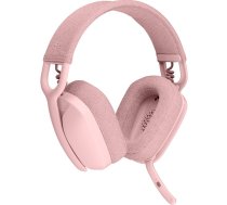 Logitech Zone Vibe 100 Bezvadu Bluetooth Austiņas ar Mikrofonu, Rozā