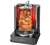 Clatronic DVG 3686 melns Kebābs Vertikāls Multigrill