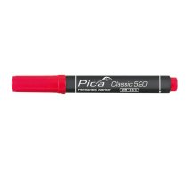 Pica Pastāvīgais Marķieris, 1-4mm, ar apaļu galu, sarkans