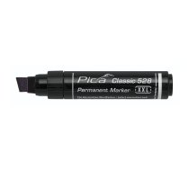 Pica pastāvīgais marķieris 4-12mm, ķīļveida uzgalis, melns