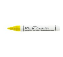 Pica Classic Industrial krāsu marķieris, 2-4mm, dzeltens, ar lodveida uzgaļa galu