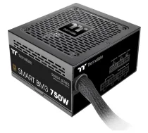 Thermaltake Smart BM3 750W, ATX 2.31, GPU 8-pin: 2, SATA: 8, 4+4 pin: 2
