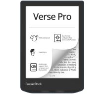 PocketBook Verse Pro, 6", 1024 x 758 pikseļi, Iebūvēts apgaismojums, EPUB, PDF, MOBI, USB-C, 16 GB