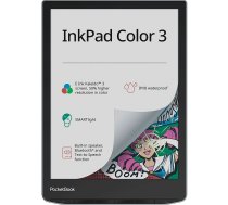 PocketBook InkPad Color 3 e-grāmatu lasītājs, 7,8", 1872 x 1404 pikseļi, iebūvēts apgaismojums, EPUB, PDF, MOBI, USB-C, 32 GB, vētrainās jūras