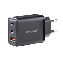 Intenso strāvas adapteris W65ACC GaN 2x USB-C 1x USB-A 65W melns