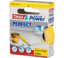 Tesa auduma lente 2,75m x 19mm extra Power dzeltena 56341
