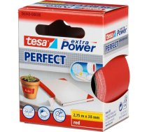 Tesa auduma lente 2,75m x 38mm extra Power sarkana 56343