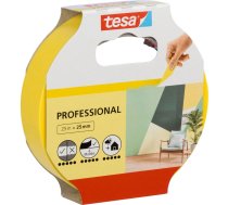 Tesa maskēšanas lente 25m x 25mm Preci.indoor dzeltena 56270