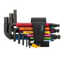 Wera 950/9 Hex-Plus Multicolour Imperial 3 leņķa atslēgu komplekts