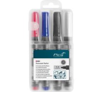 Pica permanentais marķieris 1-4mm asorti ar Instant-White