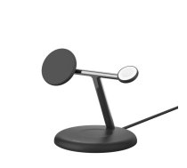 Belkin Boost Charge Pro magnētisks 3-in-1 paliktnis Qi2 melns WIZ023vfBK