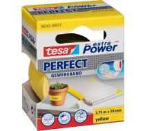 Tesa auduma lente 2,75m x 38mm extra Power dzeltena Perfekt 56343