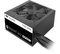 Thermaltake Smart W3 Barošanas bloks, ATX 2.3, 500W, 80+ White, 1x 4+4-pin CPU, 4x SATA, 3x Molex, 1x 6+2-pin GPU