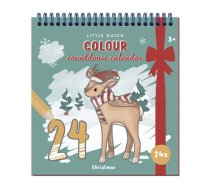 Little Dutch Krāsojamā grāmata adventes kalendārs ´Christmas´