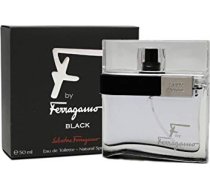 Salvatore Ferragamo F by Ferragamo Black EDT 50ml 8032529118043