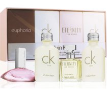 Calvin Klein Ladies SET W (Eternity EDP 5ml + Euphoria EDP 4ml + 2x CK One EDT 10ml) 3616304104862