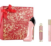 Carolina Herrera Good Girl Blush Gift set EDP 80 ml, lesk na rty 5 ml a miniature EDP 10 ml 8411061122372
