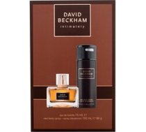 David Beckham Intimately for Men Gift set EDT 75 ml and deospray 150 ml 3616305254955