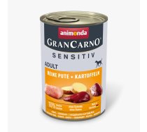 Animonda GranCarno Dog Sensitiv tītars, kartupeļi 400 g | 4017721824156
