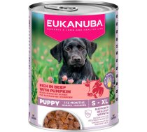 Eukanuba Dog Can Puppy liellops un ķirbis 400 g | 8710255206189