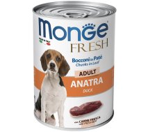 Monge Dog Fresh Adult Chunks in Loaf with Duck 400 g | 8009470014564