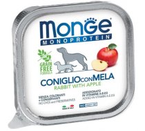 Monge Dog Monoprotein Fruits Pate Rabbit with Apple 150 g | 8009470014373