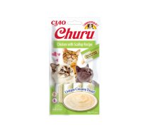 Churu Cat vistas un ķemmes gliemeņu gardumi kaķiem 56 g | 8859387700711